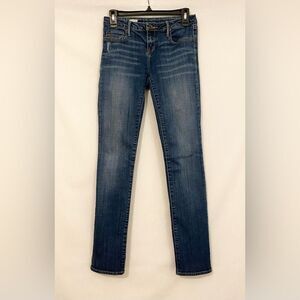 Quicksilver Denim Jeans size 3/26. Straight leg. Medium wash.